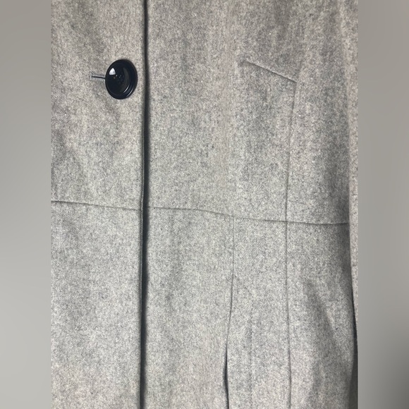 Apostrophe Wool Blend Single Breasted Button Up Pea Coat - Picture 4 of 8